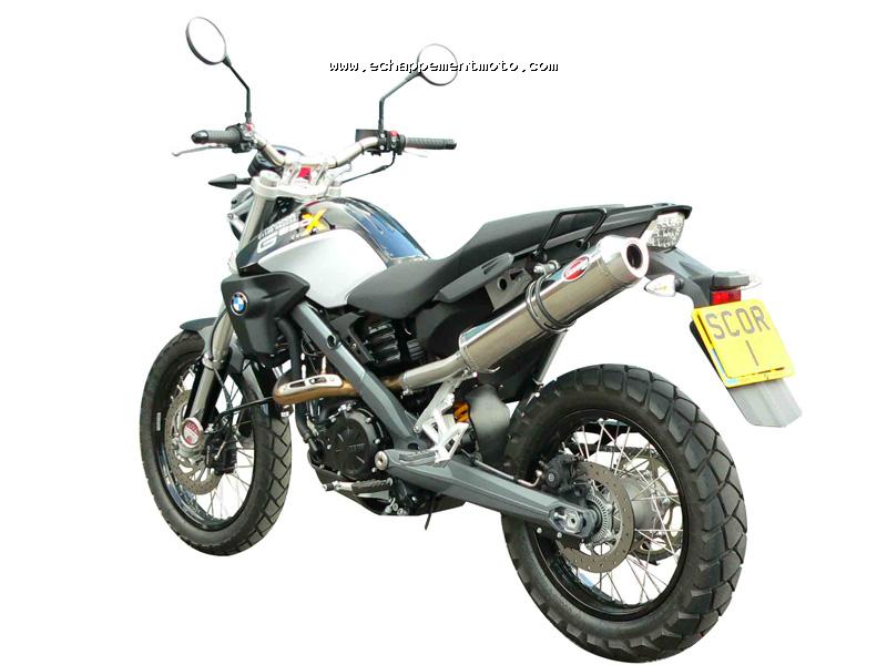 echappement moto BMW G650X scorpion